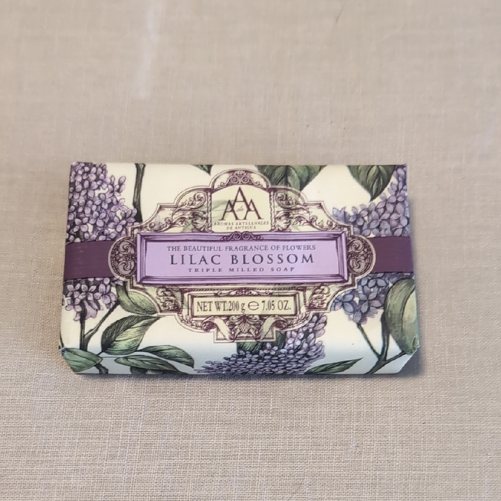 Lilac Blossom Triple Milled Soap - Purple